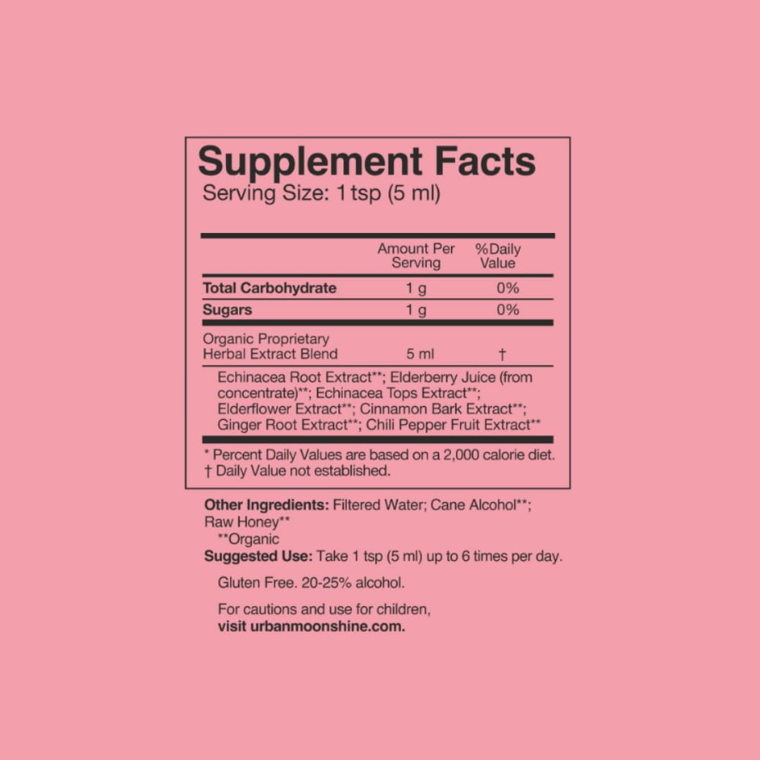 Urban Moonshine Immune Zoom dosage instructions for use