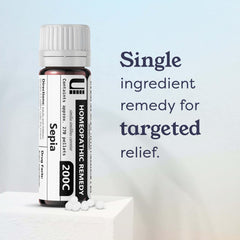 Packaging image showing Urenus Sepia 200C with eco-friendly bottle.