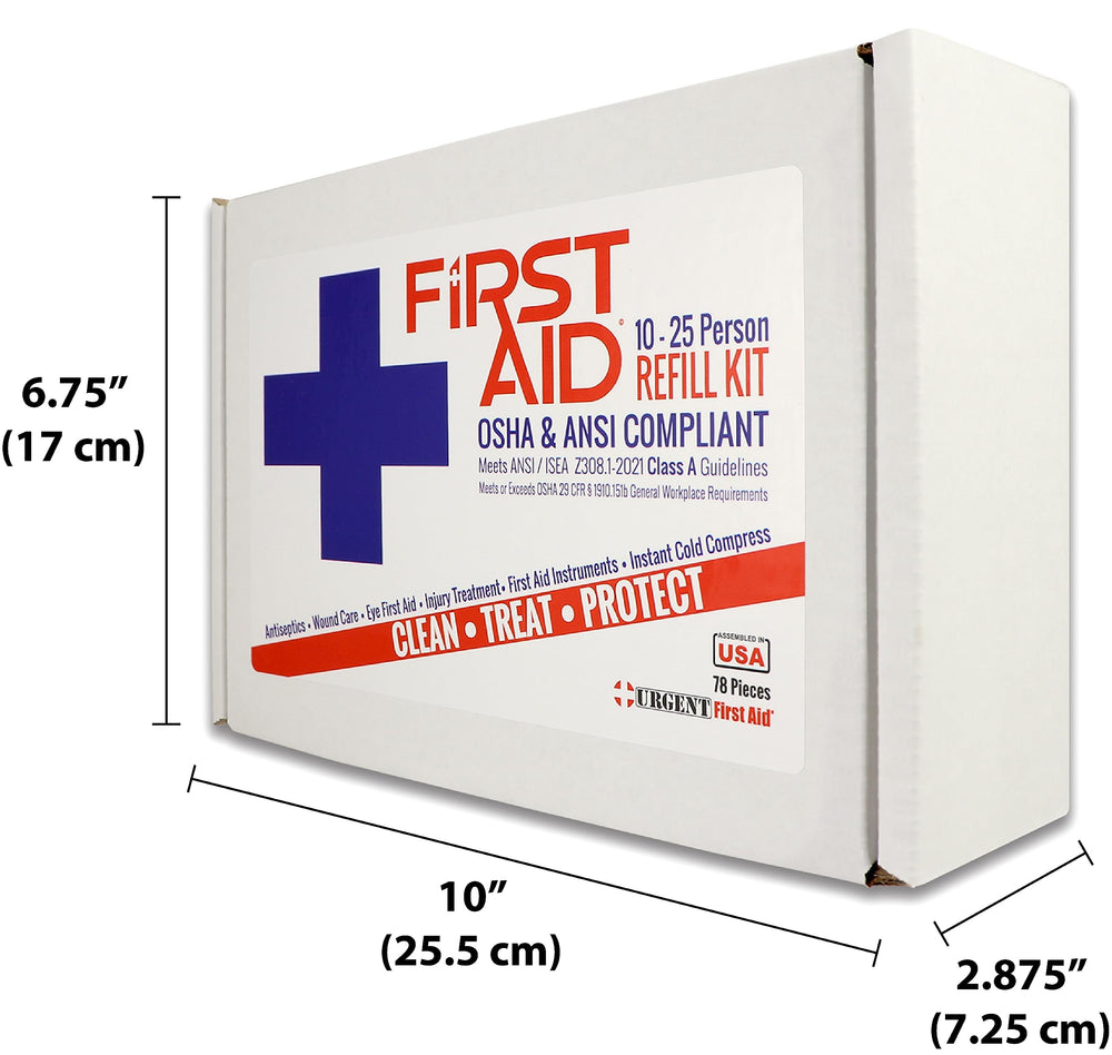 Urgent First Aid ANSI booklet provides quick reference for first aid procedures