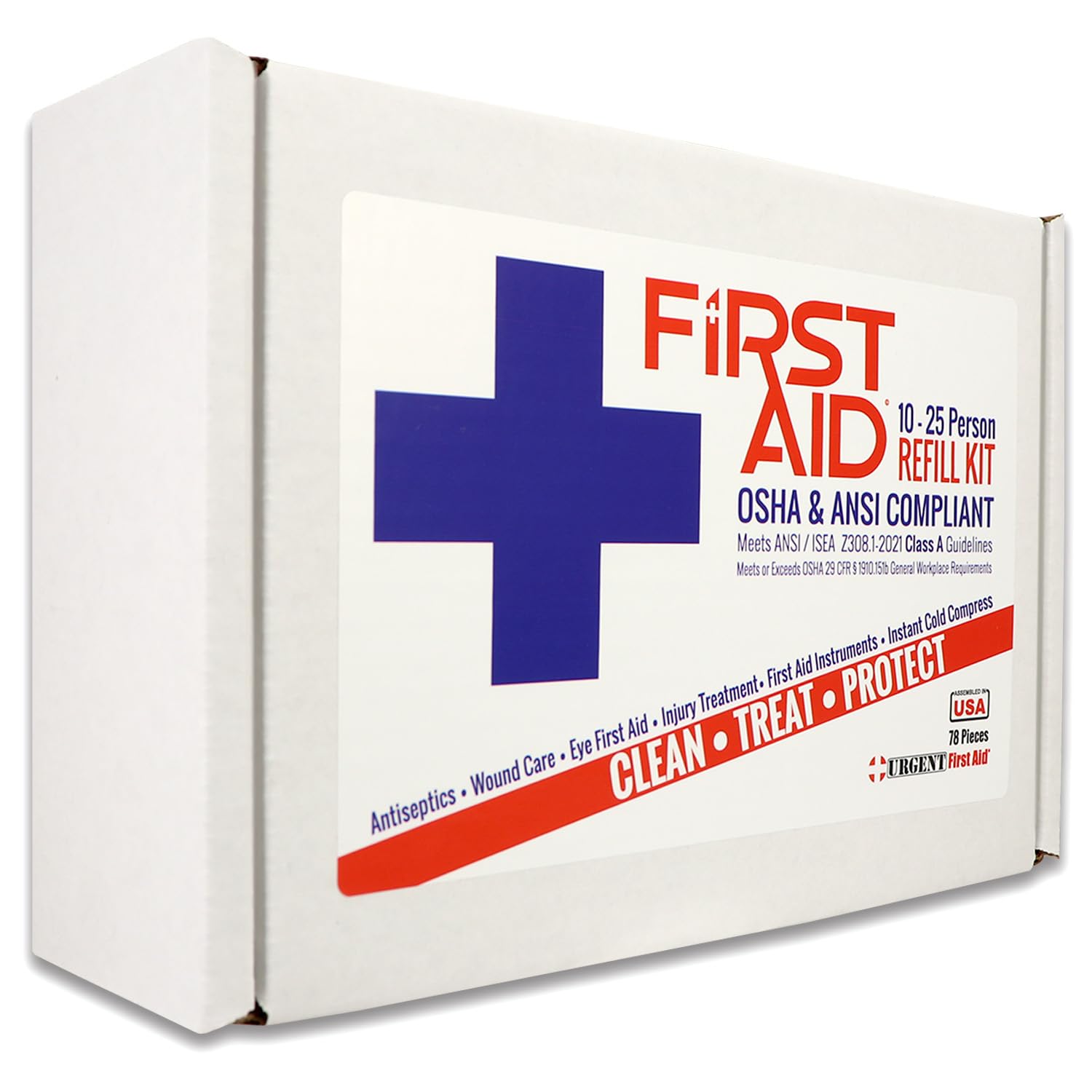 Urgent First Aid office setup ready for general office emergencies