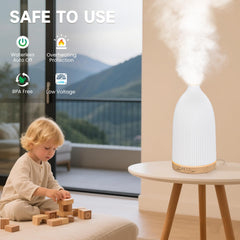 URPOWER auto-off 100ml diffuser provides safe, worry-free usage