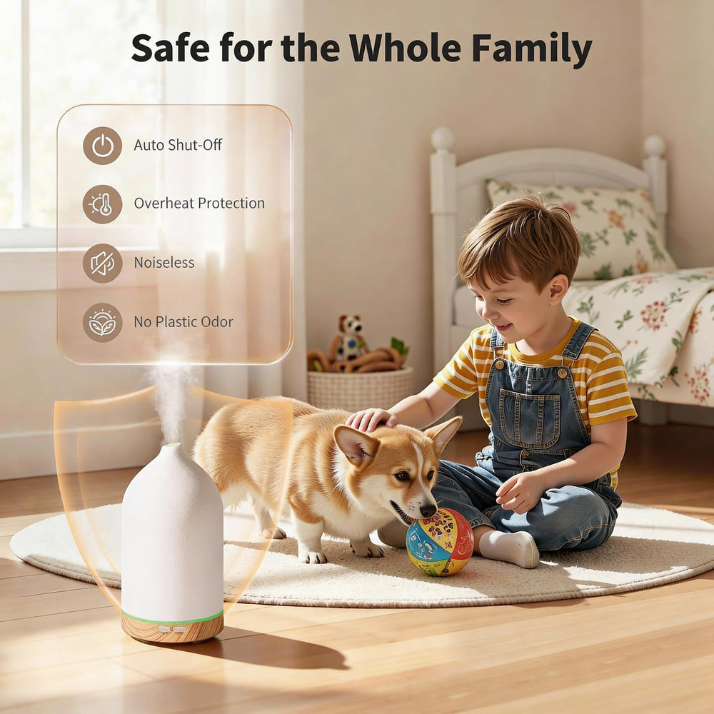 URPOWER diffuser offers continuous mist for steady aroma in large rooms