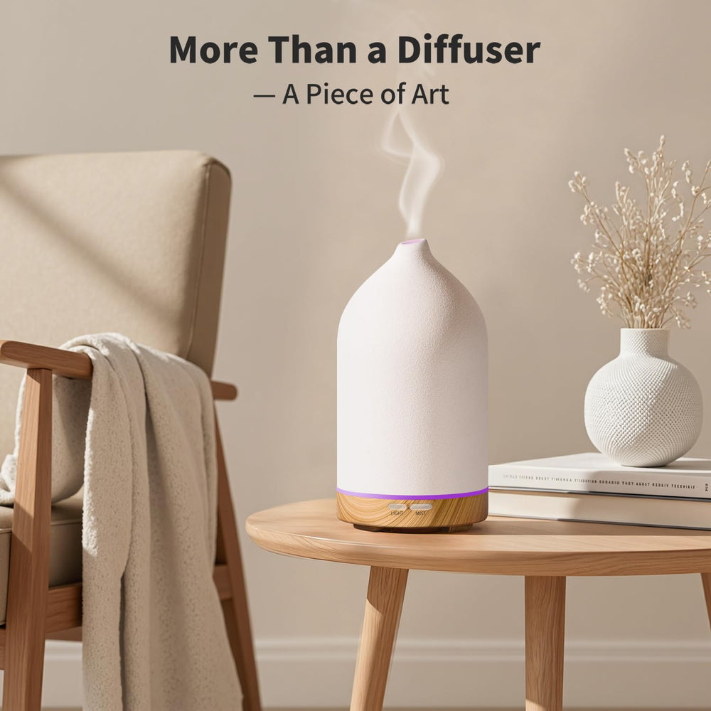 URPOWER diffuser intermittent mist provides gentle diffusion for longer sessions