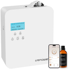 URPOWER waterless diffuser with lockable cartridge for tamper-resistant scenting