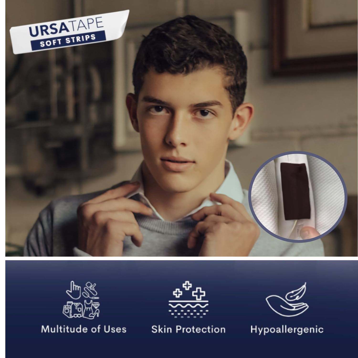 URSA Straps usos versátiles en ropa y accesorios.