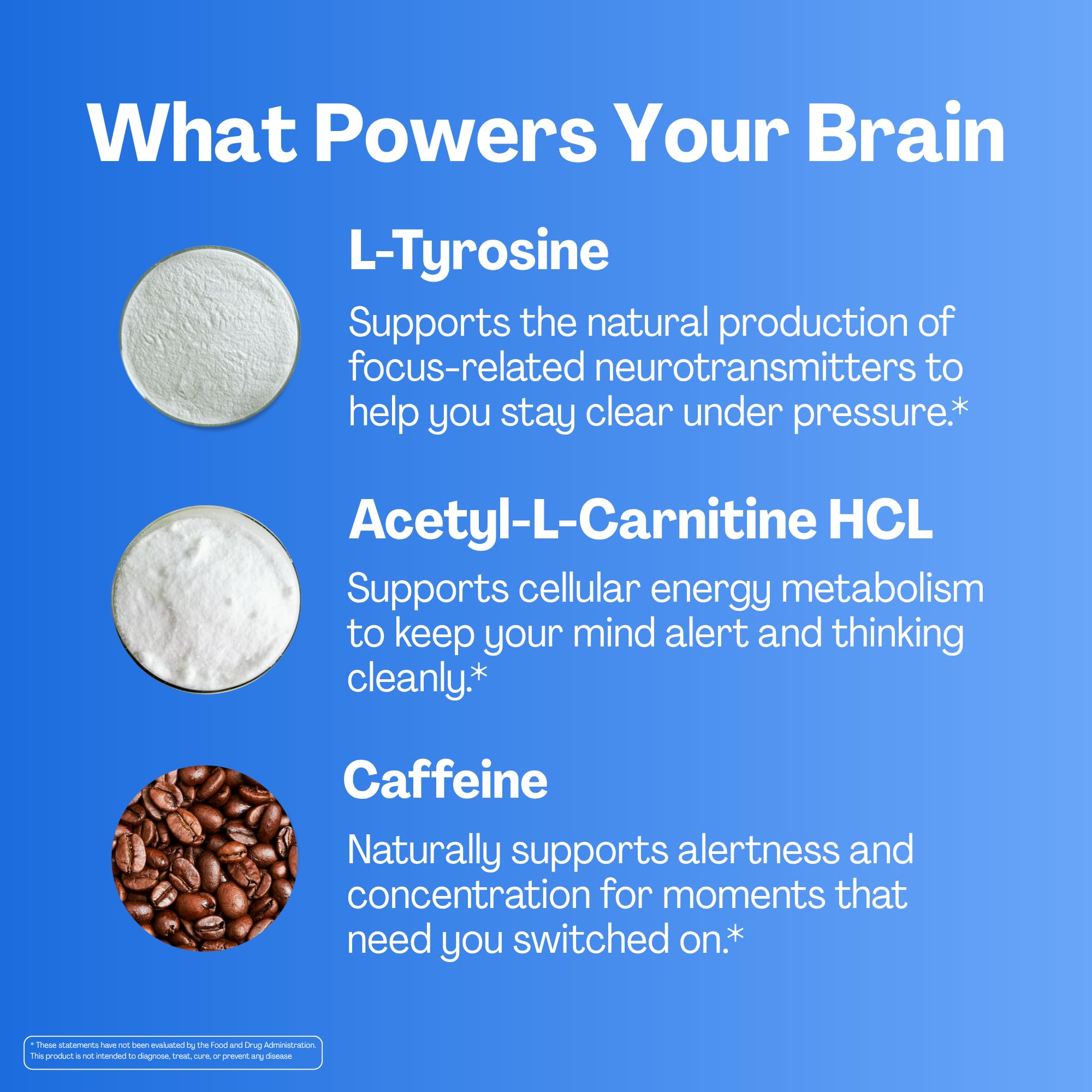 URVI Brain Gummies acetyl-l-carnitine brain energy