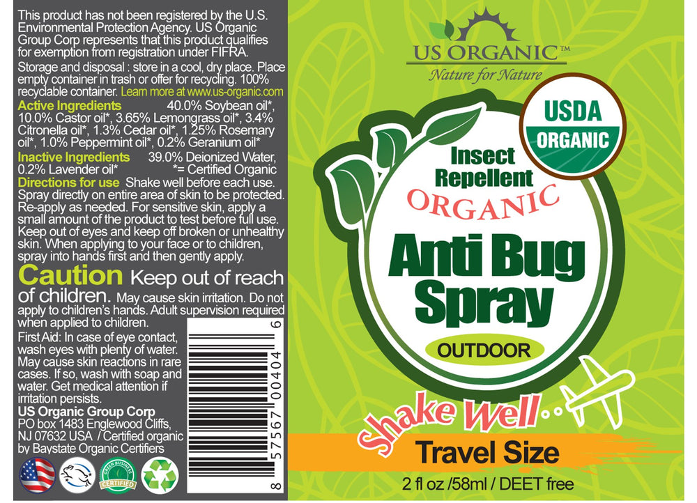US Organic Packaging image highlights eco-friendly packaging and user-friendly design for families.