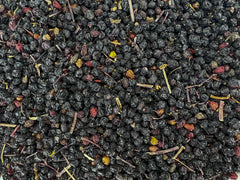 US Wellness Naturals wild harvest elderberries ideal for syrups and teas.