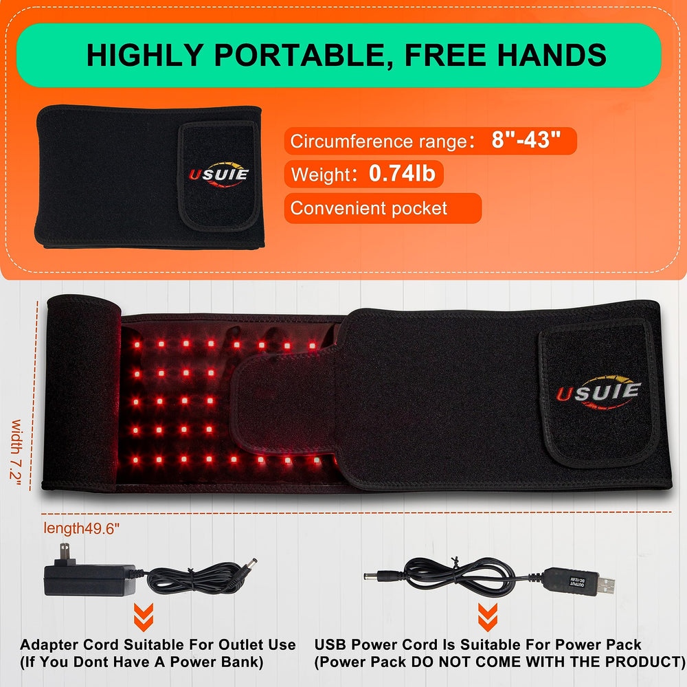 USUIE compact belt design and lightweight portability