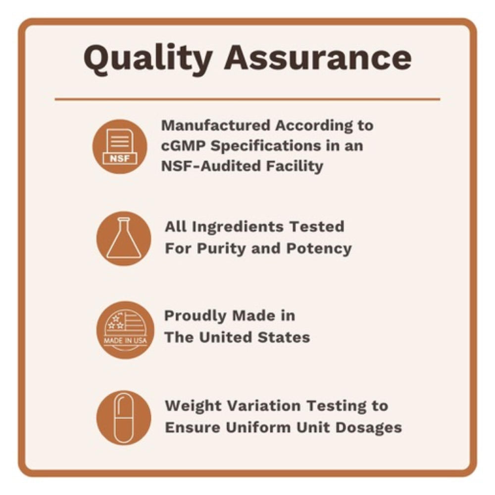 Utzy Naturals GlyNAC+ made in USA badge on packaging