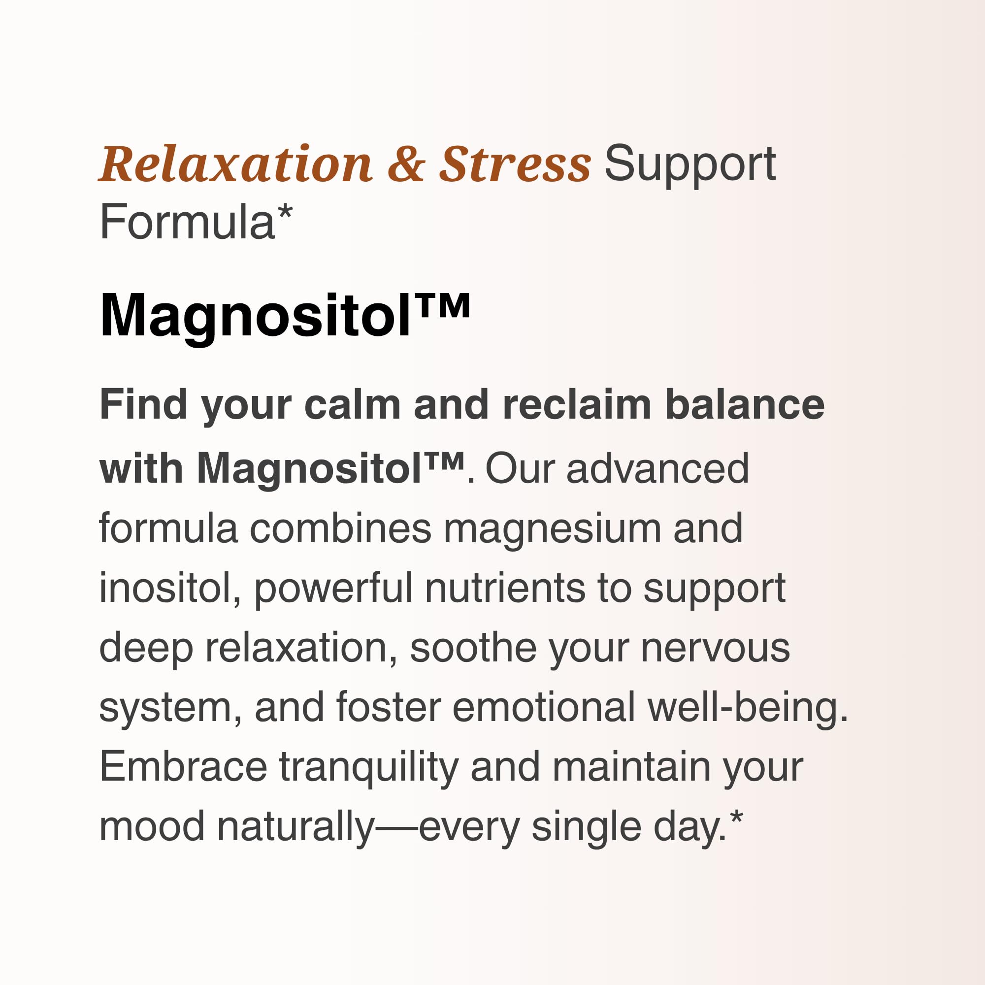 Utzy Naturals Magnositol tub front label emphasizes trusted quality and third-party testing.