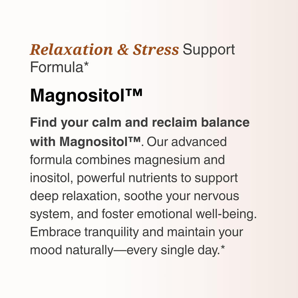 Utzy Naturals Magnositol tub front label emphasizes trusted quality and third-party testing.