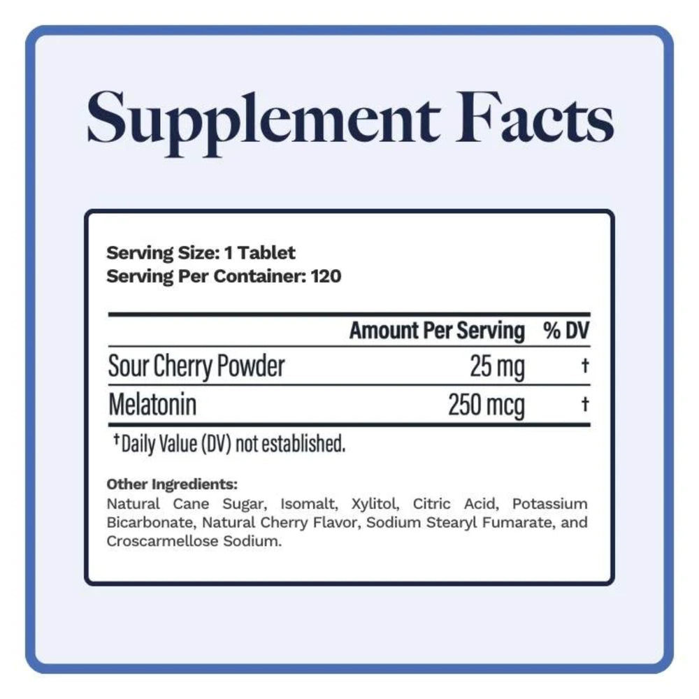 Close-up of Utzy Naturals Micro Melatonin micro-tablet for precise dosing.