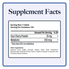 Close-up of Utzy Naturals Micro Melatonin micro-tablet for precise dosing.