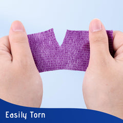 UUMEE bandage wrap with easy tear design for fast application