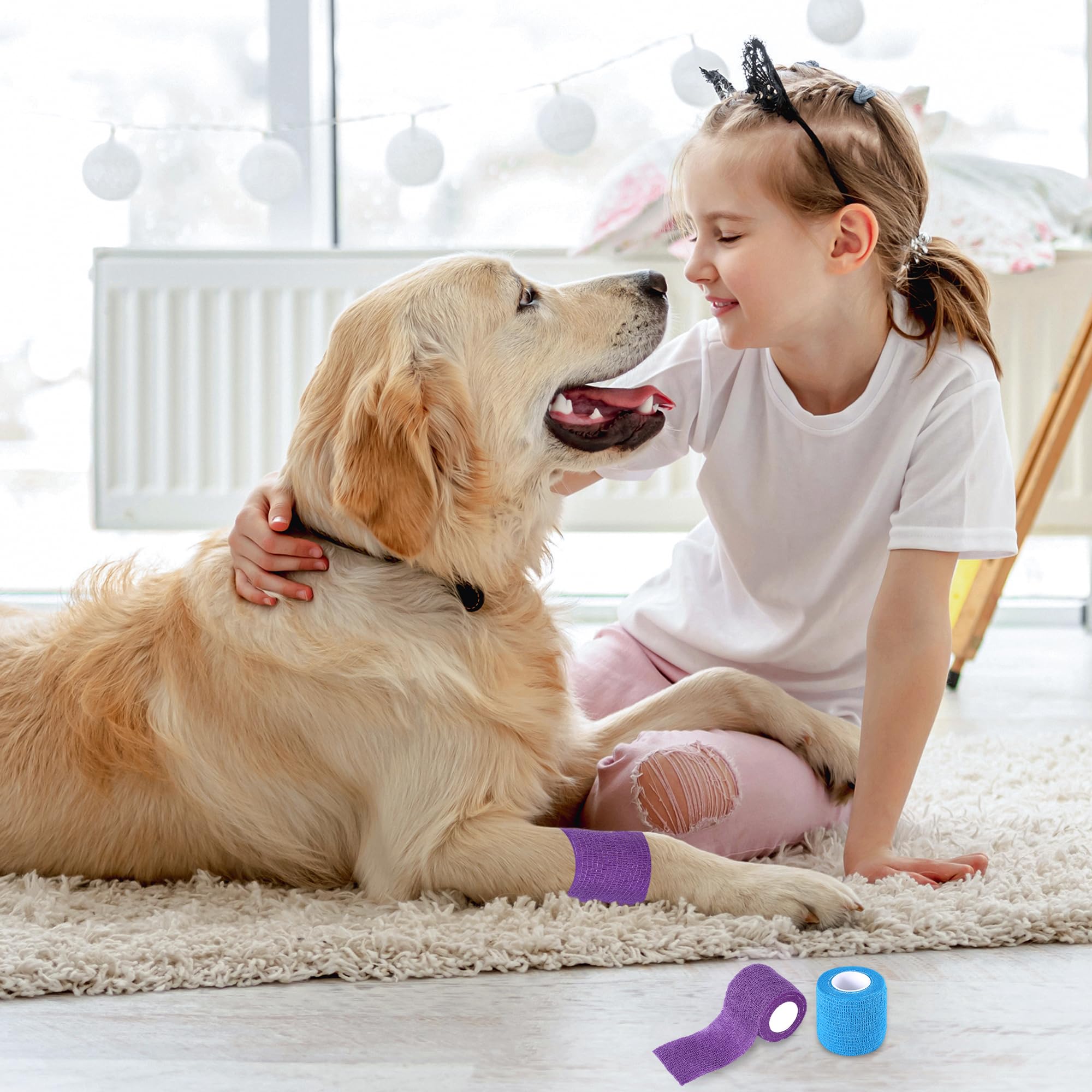 UUMEE strong elastic bandage stretches up to twice its length for adaptable hold