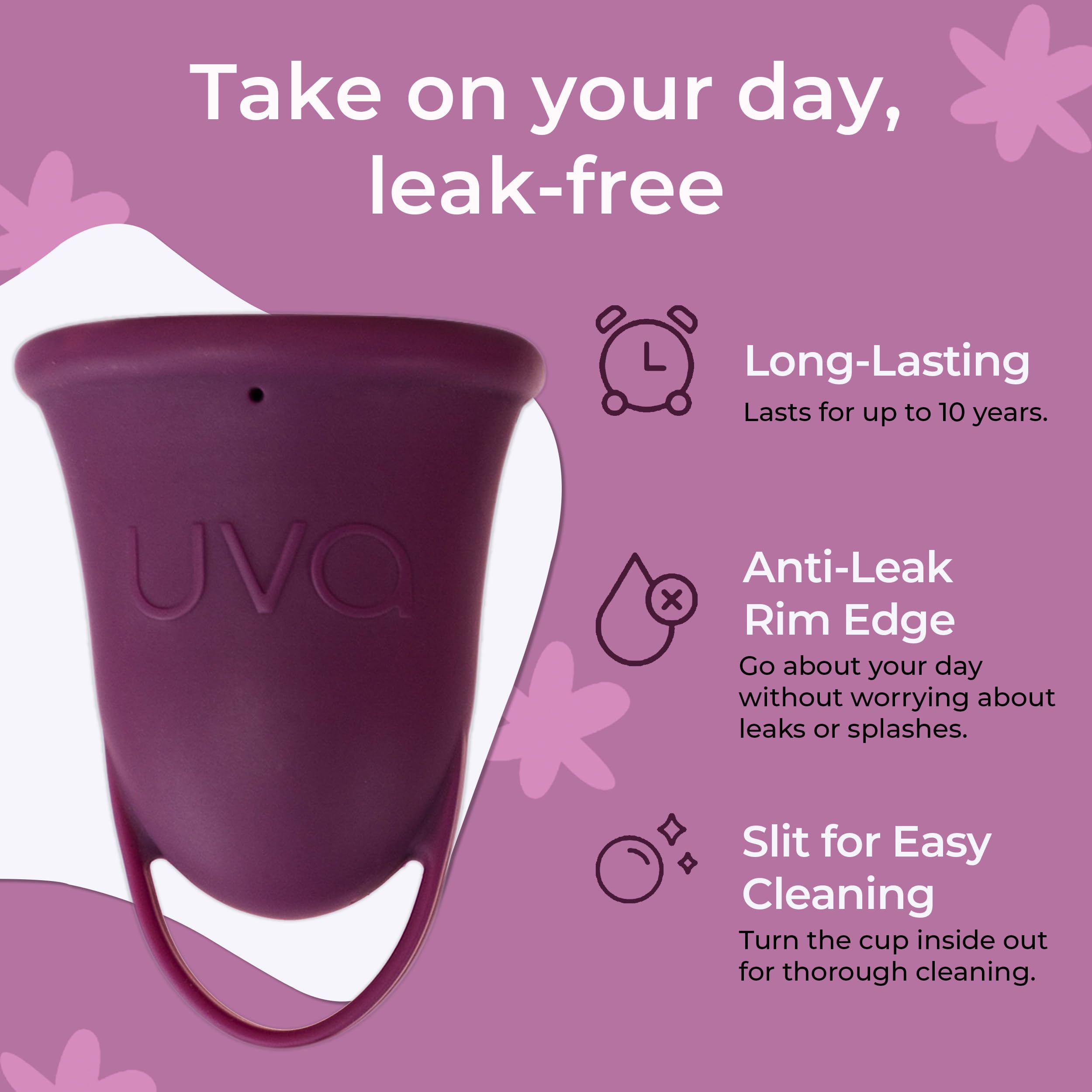 UVA silicone material offers comfortable wear and durability.