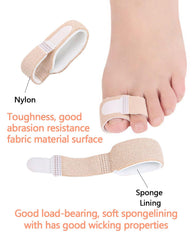 Uwbettry broken toe protection wrap provides shielding during healing