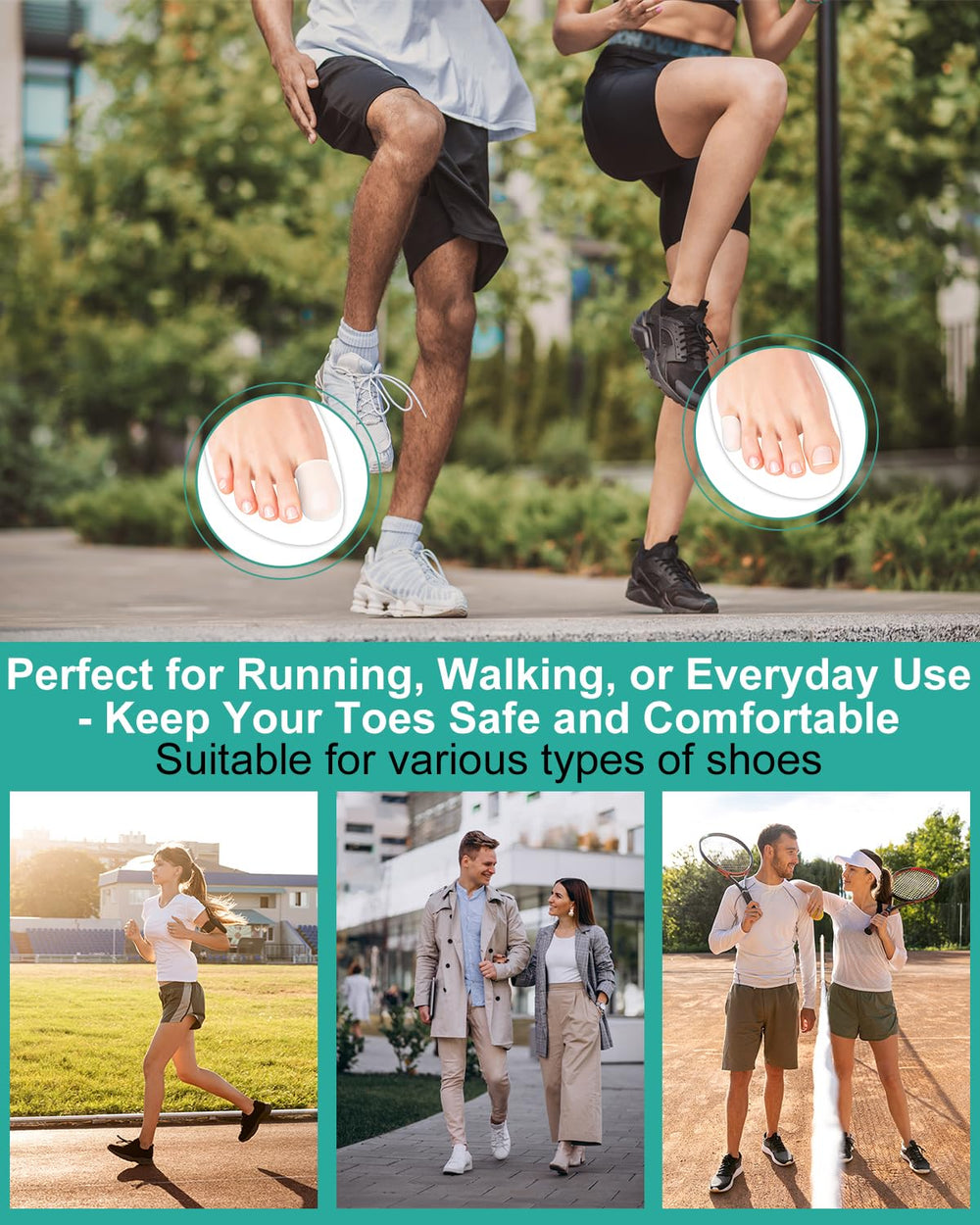 Uwbettry reusable toe covers are easy to wash and reuse