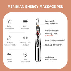 UYGHHK 3-in-1 with interchangeable heads demonstrates customizable self-massage options.