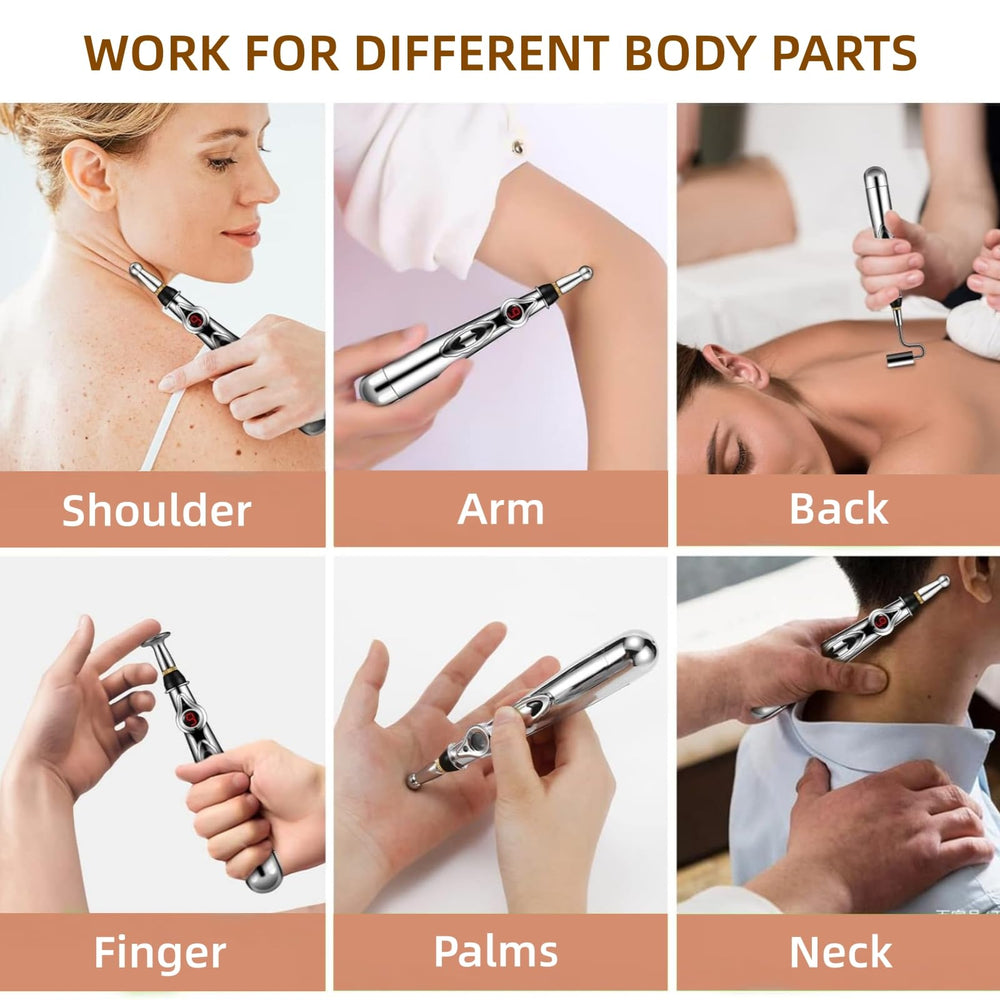 UYGHHK pen shown with gel pack enabling easy treatment sessions.
