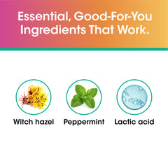 vH essentials Witch Hazel formula provides soothing, fragrance-free care.
