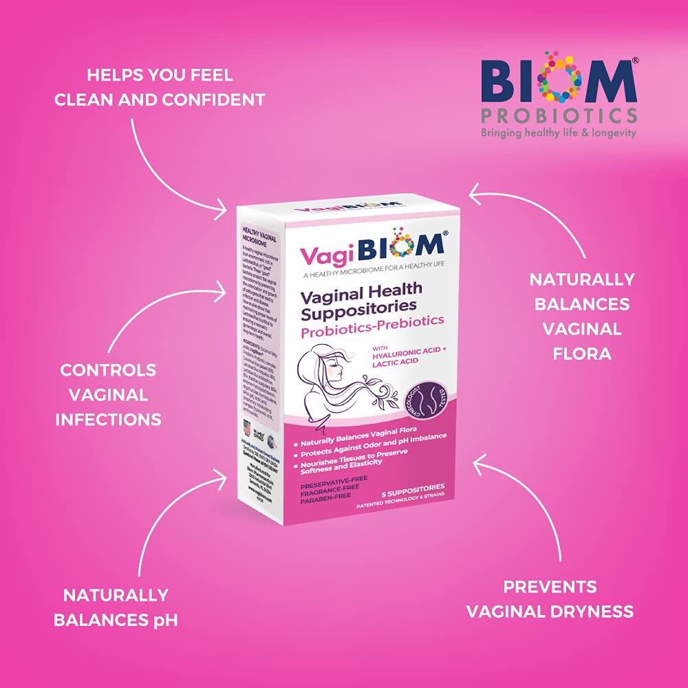 VagiBiom post-boric acid treatment use for recovery.
