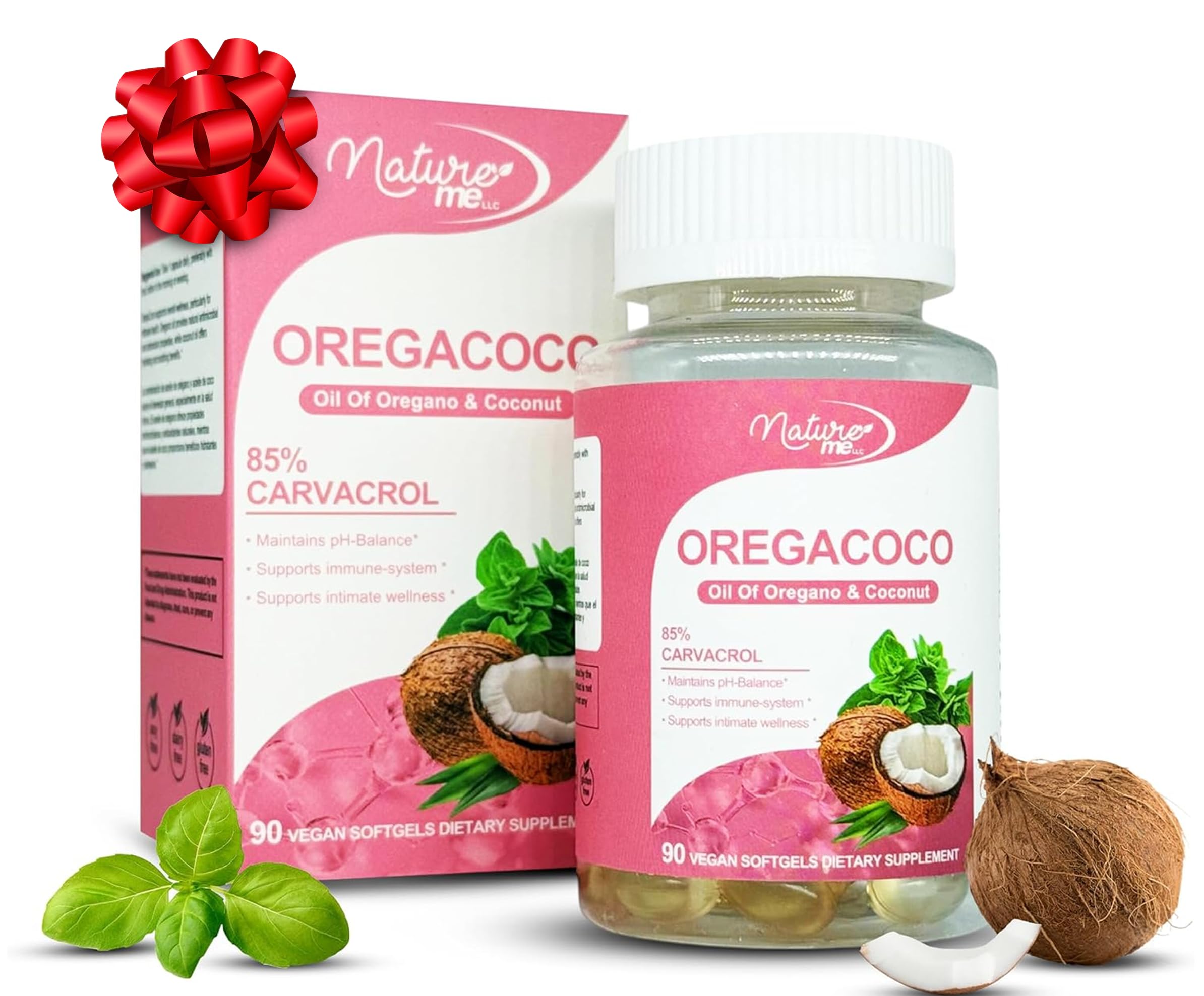 Vagy Rejuvenation OregaCoco bottle closeup highlighting oregano and coconut blend for daily wellness.