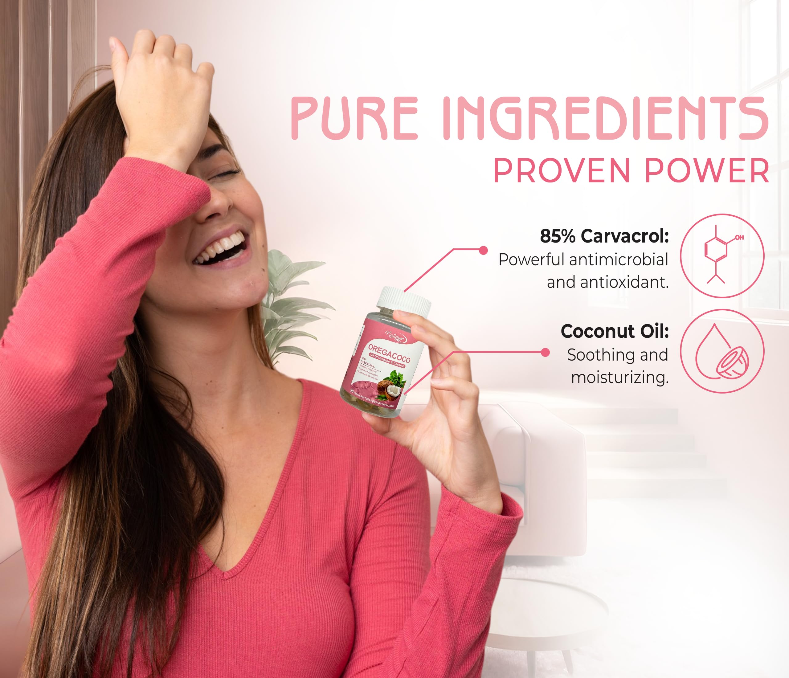 Vagy Rejuvenation softgels being poured for daily use.