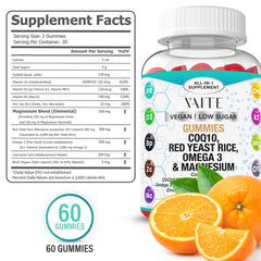 VAITE magnesium glycinate calm blend gummies close-up for calm support