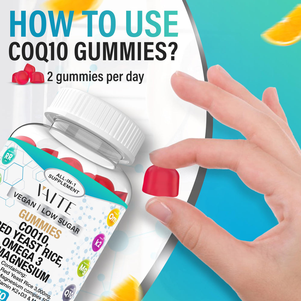 VAITE Omega-3 gummy badge highlighting EPA and DHA content