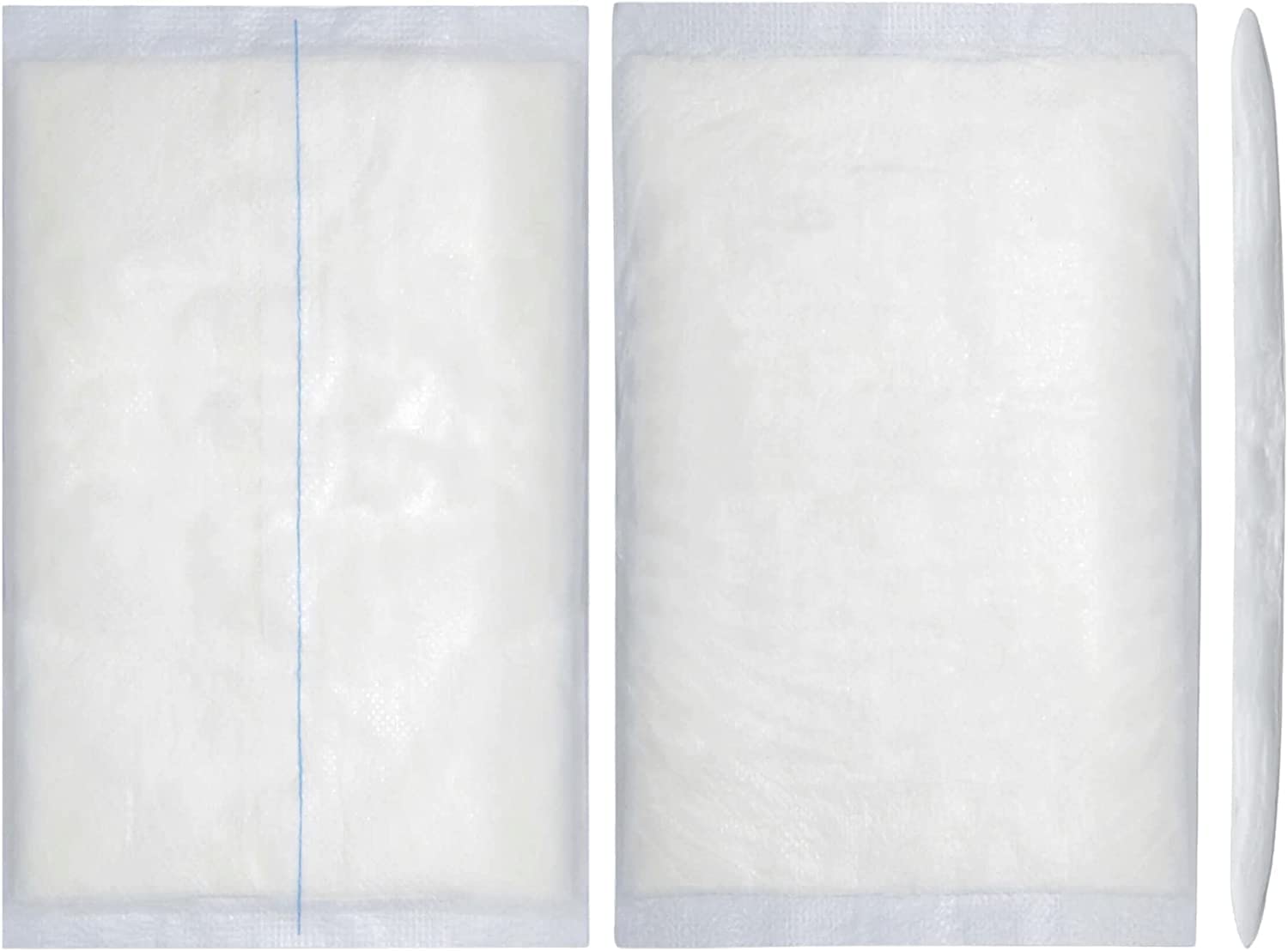 Non-adherent outer layer of Vakly pad protects wound surface during dressing changes