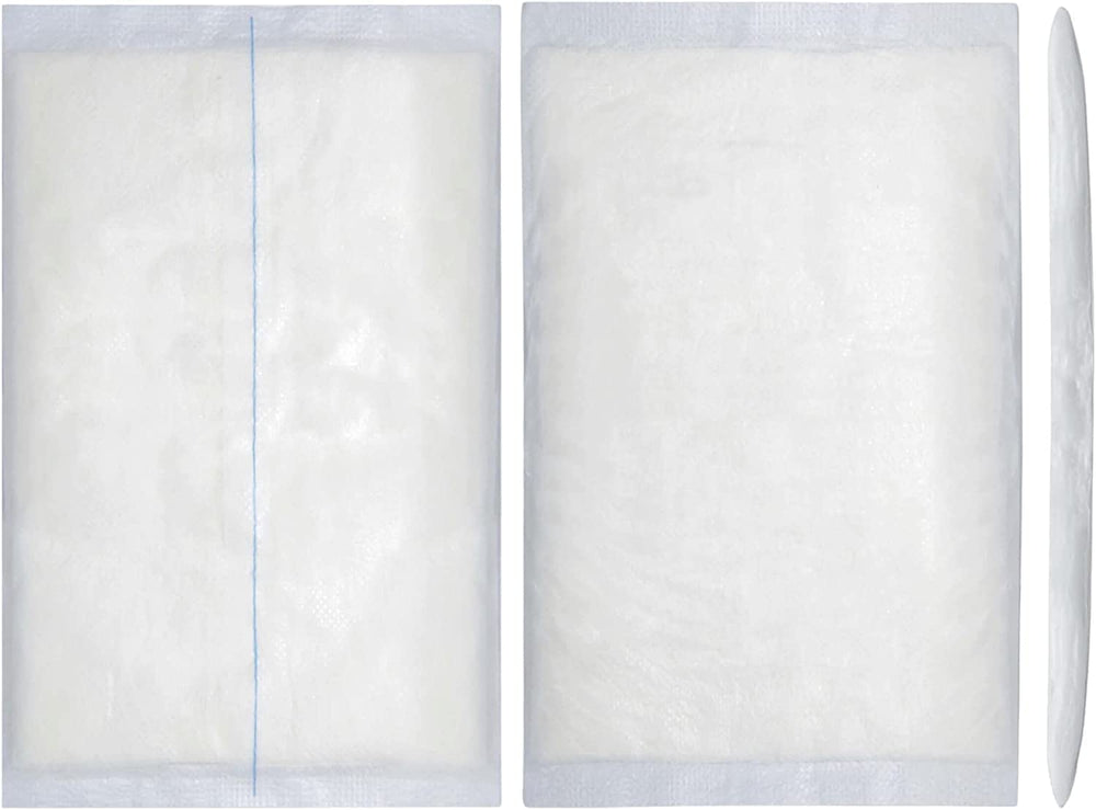 Non-adherent outer layer of Vakly pad protects wound surface during dressing changes