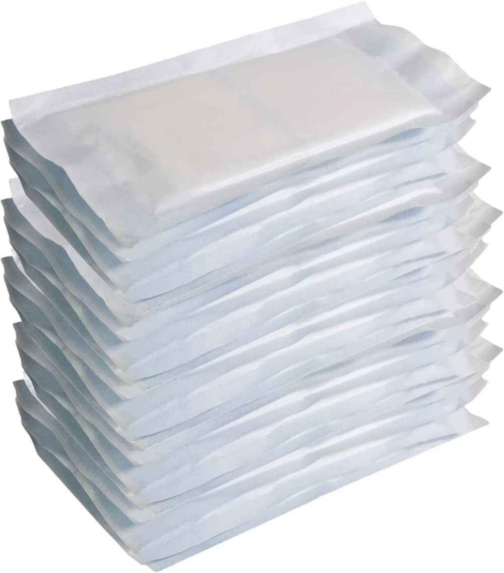 Sealed edges on Vakly pad prevent leakage during wear and use