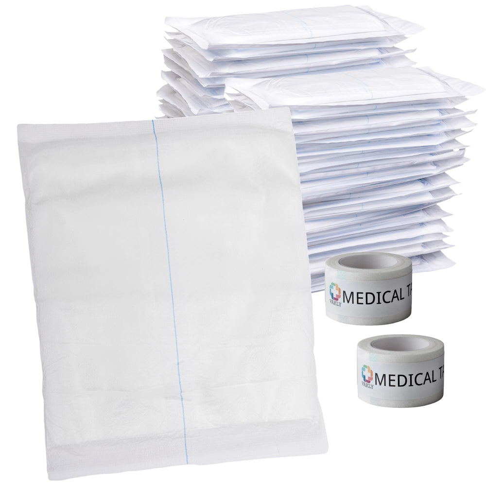 Vakly ABD Combine 5x9 pad in use for post-op or trauma wound care