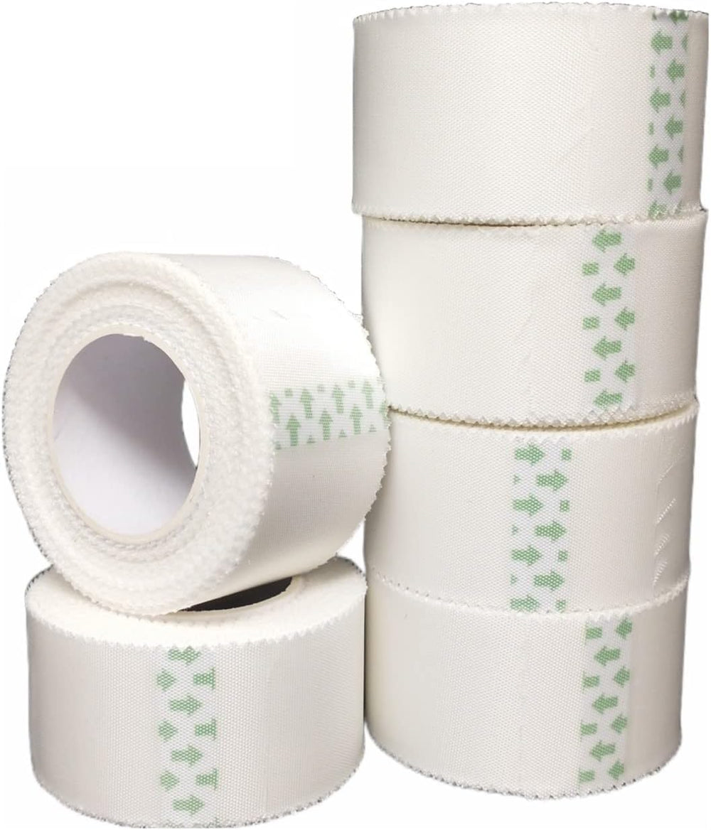 Vakly breathable fabric tape on skin with minimal residue.