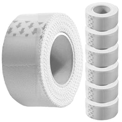 Vakly cloth tape 1in x 10yds pack of 6 rolls keeps dressings in place with gentle adhesion.