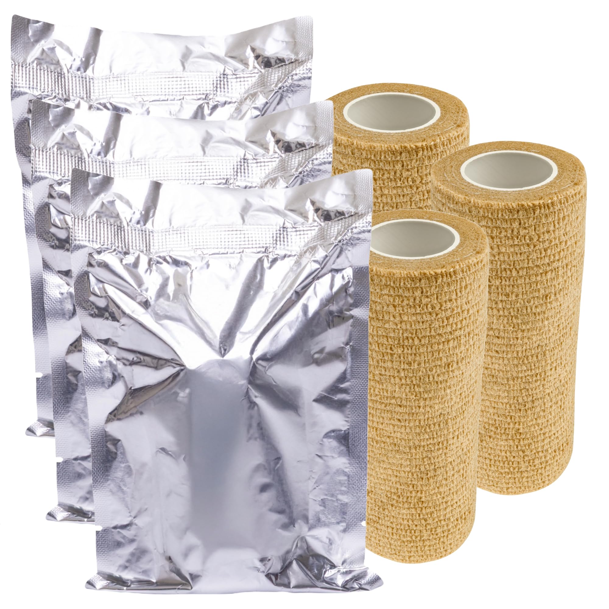 Vakly knit construction enables even paste distribution on bandages