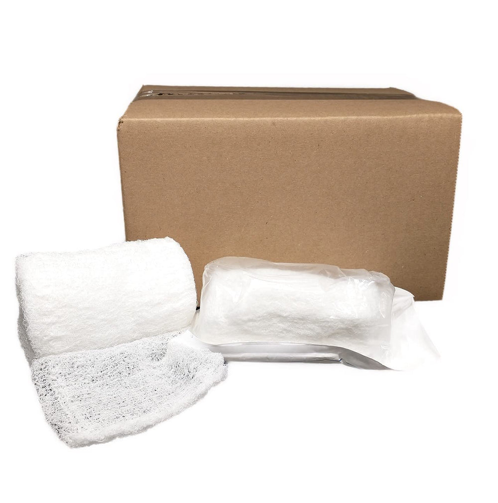Vakly Krinkle gauze surface shows plush texture ideal for padding.