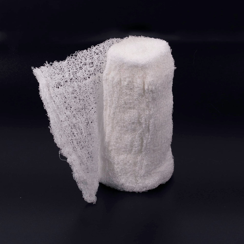 Vakly Krinkle roll used as wound dressing for reliable coverage and cushioning.
