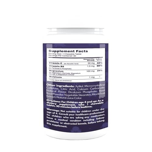 VAL Happy Kids PM vitamin B6 and C for nervous system support