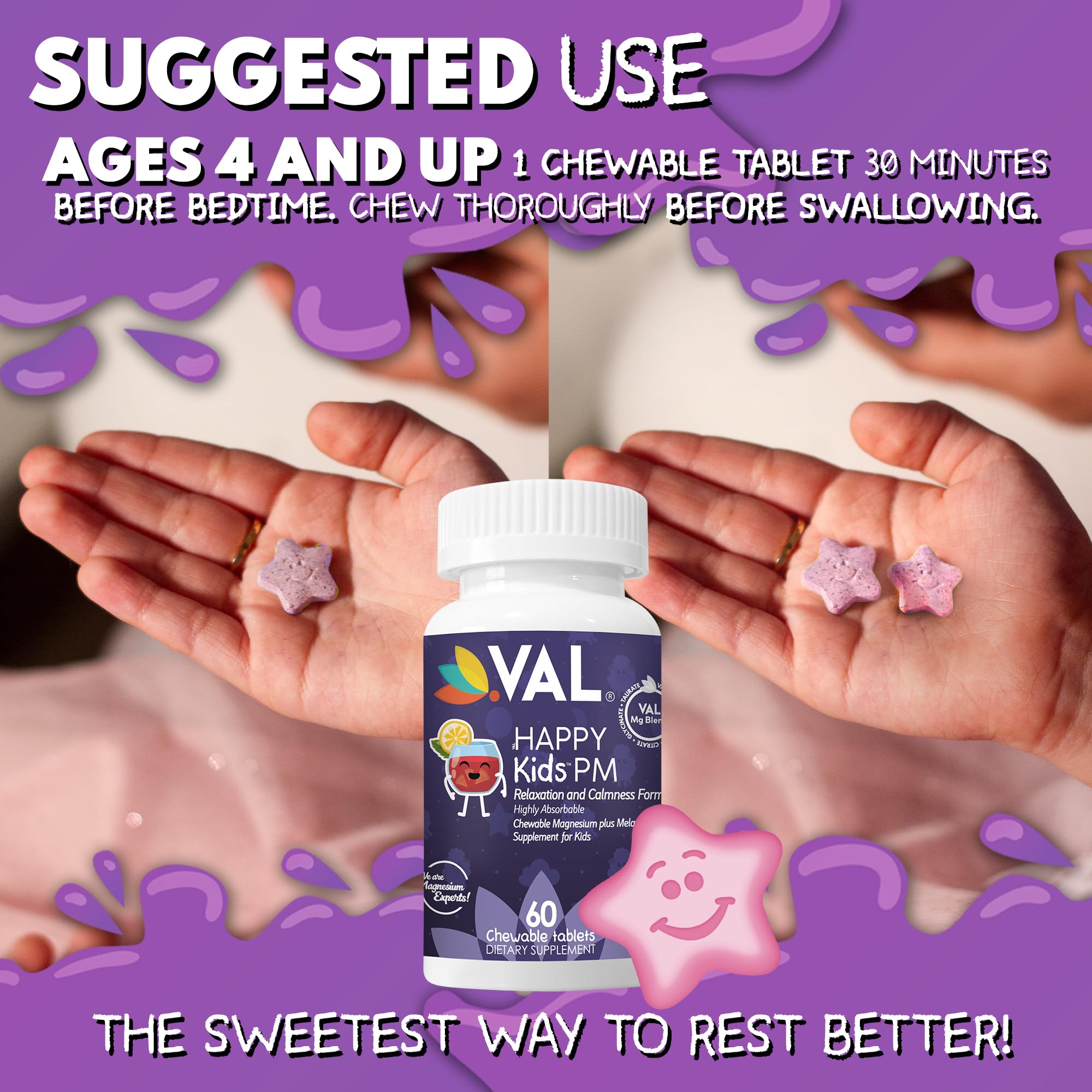 VAL Happy Kids PM kid-friendly packaging designed for easy use