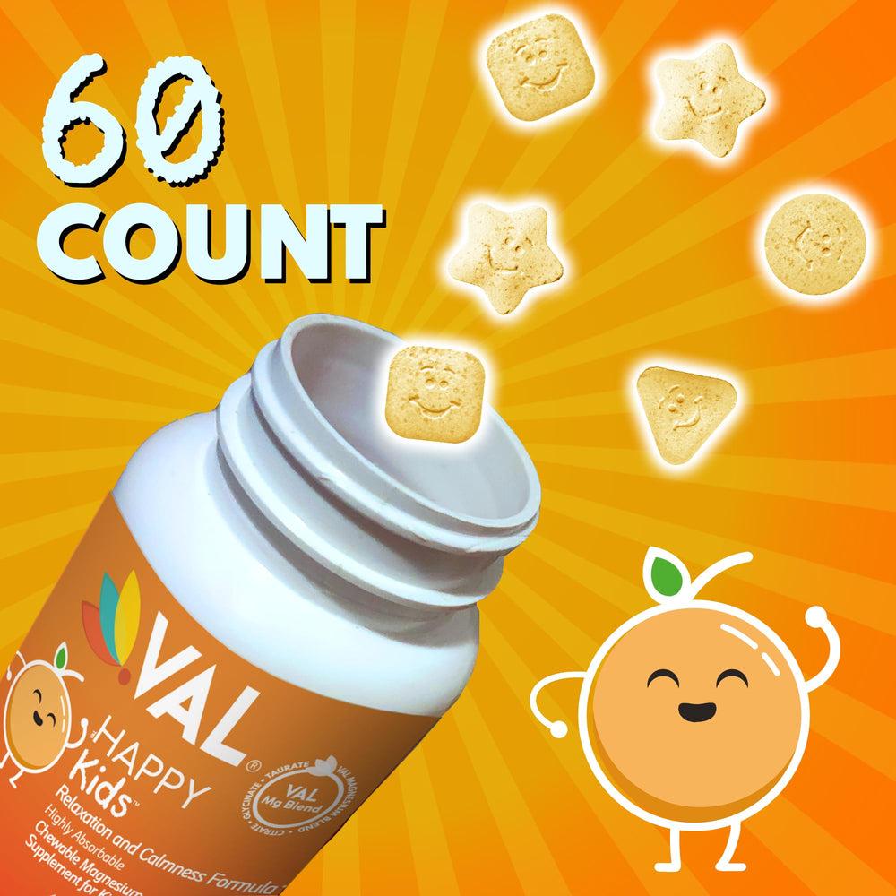 VAL Kids Magnesium allergen-free formula avoids dairy, nuts, and soy.
