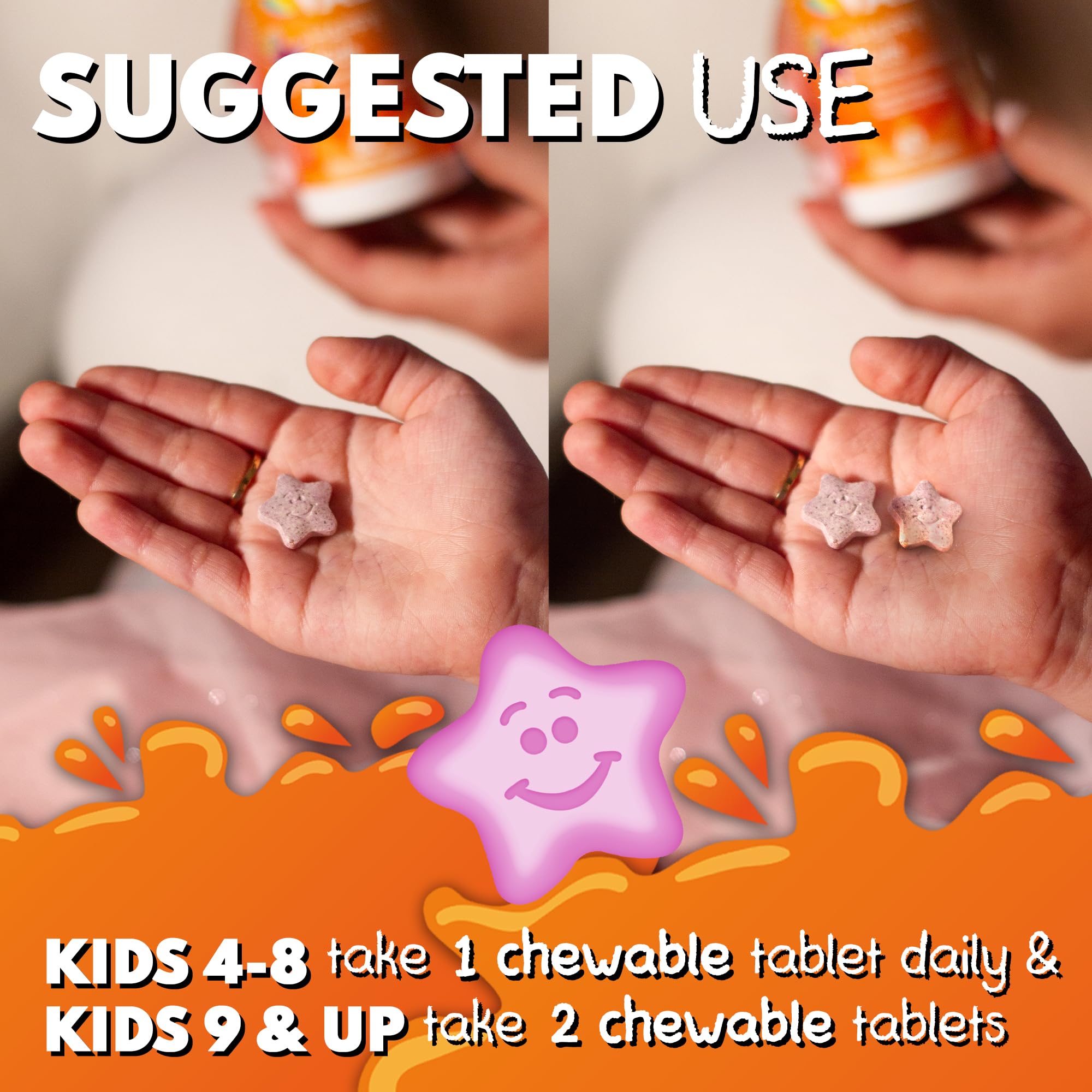 VAL Magnesium for Kids packaging shows sugar-free and non-GMO formulation