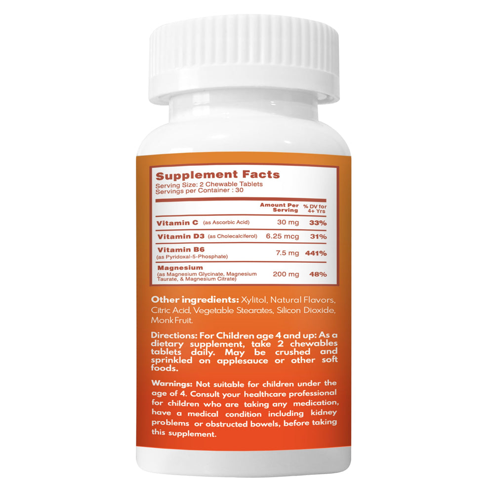 VAL Magnesium for Kids USA-made GMP facility quality assurance