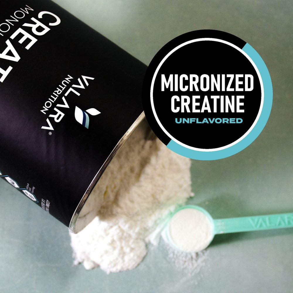Valara micronized powder texture with fine grains for easy mixing.