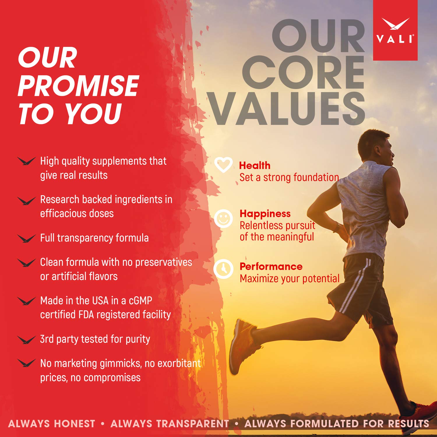 VALI energy-on-the-go in gym bag for workouts