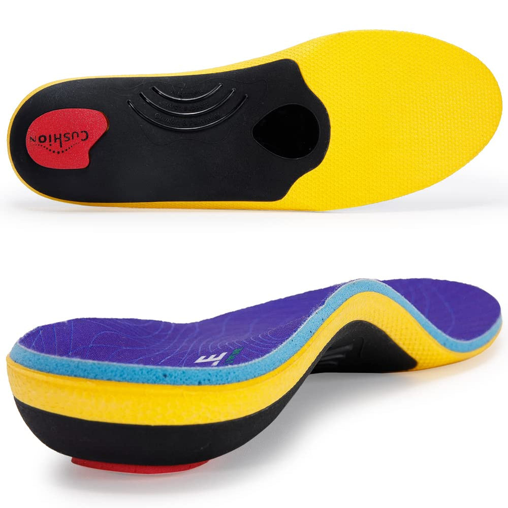 VALSOLE heavy-duty arch-support insole for all-day comfort and improved foot alignment