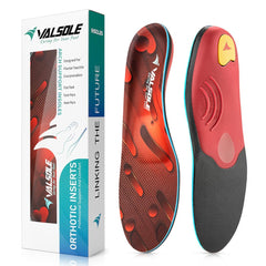 VALSOLE heavy-duty support insoles front view highlighting arch support and all-day comfort.