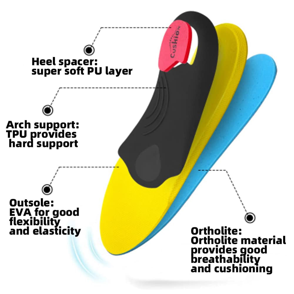 VALSOLE orthotic insole designed for work boots with durable arch support